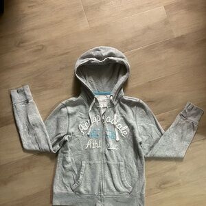 Aeropostale Athletic Gray Hoodie #y2k